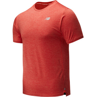 T-Shirt NEW BALANCE Q SPEED FUEL JACQUARD Maniche Corte Arancione 2020 0